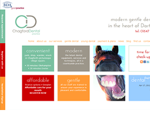 Chagford Dental website